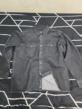Kemeja denim covernat ori
