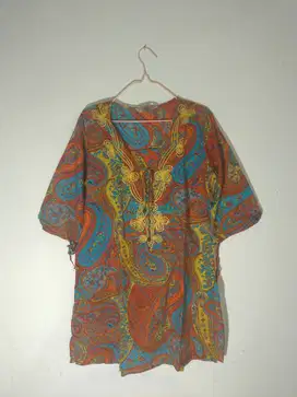 Baju panjang motif motif