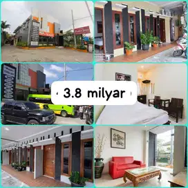 Hotel full furnish jalan kaliurang pinggir jalan besar