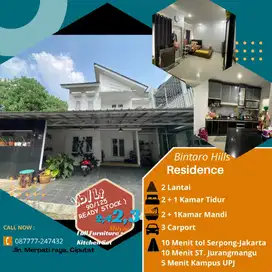 rumah SIAP HUNI FULL FURNITURE 10 Mnt Tol BSD Serpong ciputat bintaro
