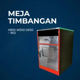 Cabinet Besi / Rak Penyimpanan / lemari Penyimpanan / Meja Timbangan
