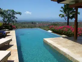 Villa Mewah View Pantai di Jimbaran, Bali, Lt 2460m2, Lb 1200m2