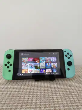 Nintendo Switch V2 Animal Crossing Edition ce ef we 128gb