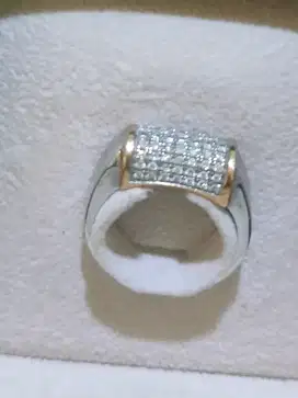 Cincin berlian ikat emas tt hp ok