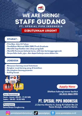 LOKER STAFF GUDANG