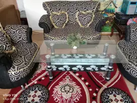 Sofa inul 2+1+1+meja
