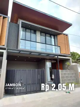 Dijual Rumah Bonus Furniture di Jambon dekat Jalan Magelang