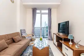 Disewakan Apartemen Puri Orchard 2 Kamar Tidur Full Furnished Siap Hun