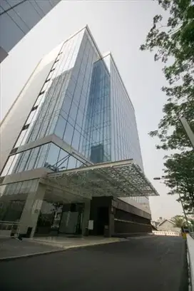 SEWA KANTOR MURAH 18 PARC PLACE SCBD FURNISHED  LUAS 93 SQM