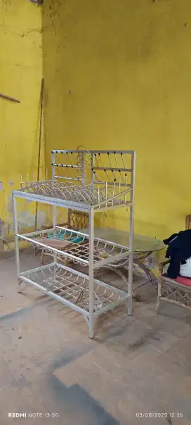 Rak piring aluminium