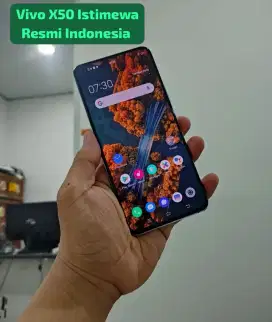 vivo x50 8/128 super amoled resmi siap pakai istimewa