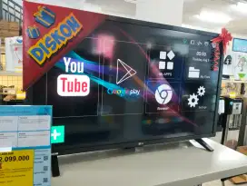 Credit TV LG 32 inch FHD Smart TV 53 Watt cicilan bunga rendah