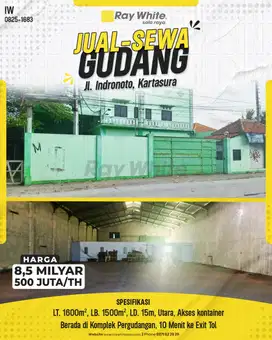 Disewakan Gudang Siap Pakai Di Kartasura Zona Industri Akses Kontainer