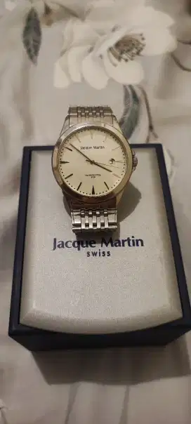 Jam tangan original asli Jacque Martin Swiss