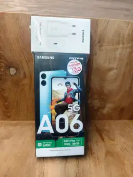 Samsung A06 5g 6/128 new open box/ hitam