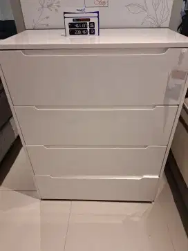 SHAW 4 DRAWERS WHITE