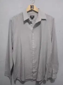 Kemeja (Flanel) HM grey