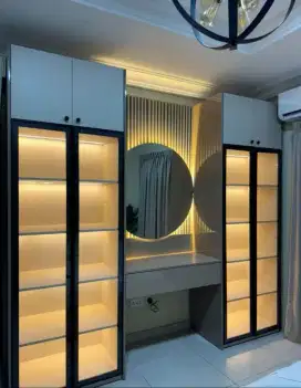 Design interior custom furniture apartemen the springlake Bekasi