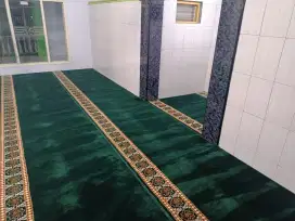 Tersedia Karpet sajadah Masjid import pembelian menyesuaikan kebutuhan