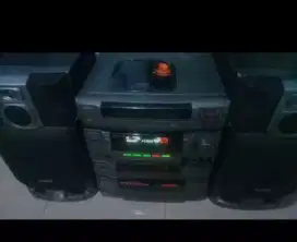 AIWA COMPO HI-FI SYSTEM' MULUS SPEAKER GEDE ORIGINAL