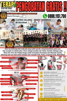 Bersih bersih dan asisten terapi