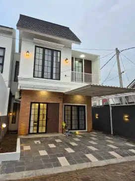 Rumah estetik, dilengkapi RS, sekolah sunnah, taman di dalam cluster
