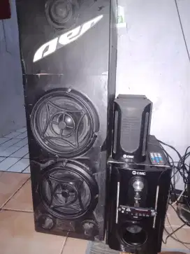 Speaker Aktif GMC 888M Bluetooth Sepaket salon speaker