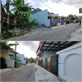 Tanah sangat strategis jln kaliurang Km 8 jln damai