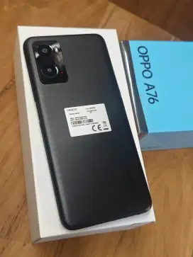 Oppo A76 6/128 bekas resmi ori