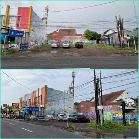 Tanah sangat istimewa pingfir jalan damai cocok usaha