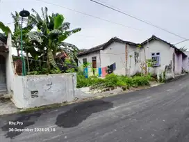 Tanah pekarangan purwomartani kalasan jalan aspal