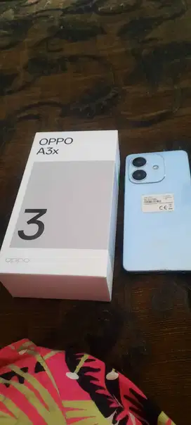 Oppo a3x blue like new
