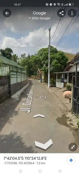 Tanah murah sangat strategis jln kaliurang KM 12 dekat UII