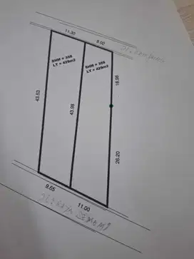 Disewakan Tanah Super Strategis Jalan Raya Sememi, Benowo, Surabaya