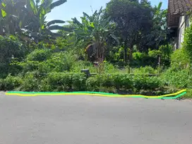 Tanag murah pinggir jalan aspal jogotirto berbah sleman