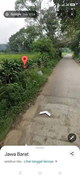 disewakan tanah di Cisauk