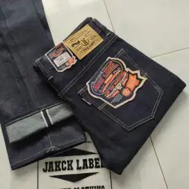 Denim Selvedge Jack Label 14Oz (promo kemerdekaan)