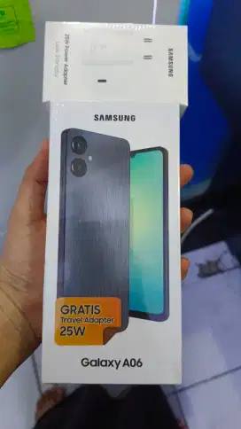 Samsung a06 4G ram 4/64gb baru