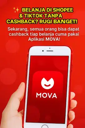 Yang mau gabung di peluang bisnis Mova.