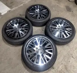 Velg ring 18 OEM Alphard vellfire pcd 5x114 plus ban 225/50/18