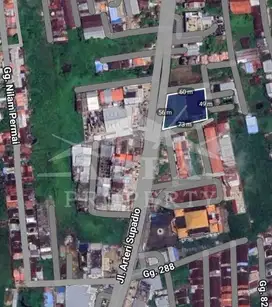Disewakan Tanah Jalan Utama Ahmad Yani 2 Pontianak Tenggara