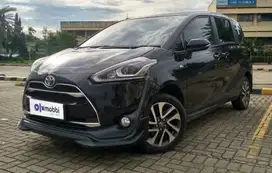TDP 9,JT Toyota Sienta 1.5 Q Bensin-AT Hitam 2019