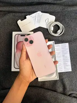 IPHONE 15 128GB SECOND GARANSI RESMI IBOX