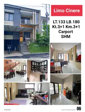 Jual Rumah di Komplek The Limo Residence  dekat pintu tol Cinere  Mura