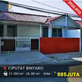Dijual rumah siap huni baru renovasi di perumahan near Bintaro