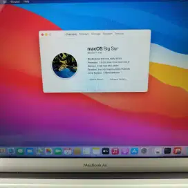 Macbook Air 2015 Ram 8 Ssd 256
Layar 13 inch buat kuliah atau kantor
