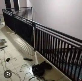 Balkon hollo galvanis