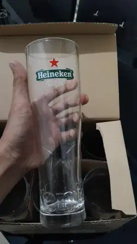 Gelas Heineken 1 kotak isi 6