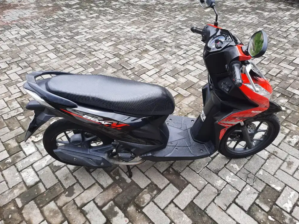BEAT NEW ECO FI 2022 MERAH  PAJAK PANJANG SLEMAN TINGGAL PAKAI & BAGUS