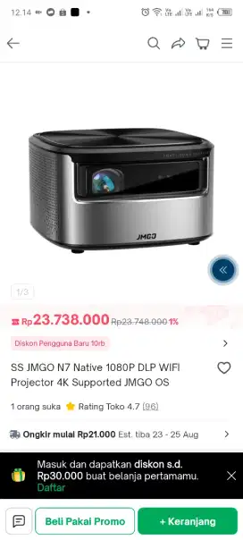 Smart Proyektor Jmgo N7